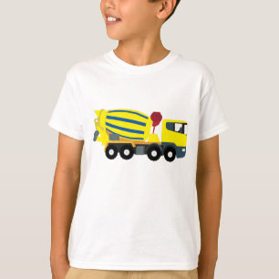 Concrete vrachtwagens voor de bouw van cement t-shirt