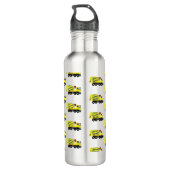 Concrete vrachtwagens voor de bouw van cement waterfles  (Achterkant)