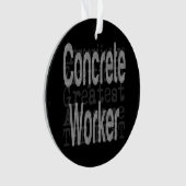 Concrete werker ornament (voorkant)