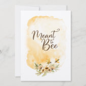 Conçu pour être Rustique Faire-part de mariage (Devant)