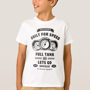 Conçu pour le t-shirt speed, Speed demon Racing