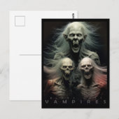 Concupiscence de sang - Carte postale de vampires (Devant / Derrière)