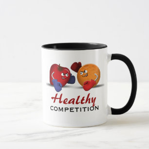Concurrence saine Boxe Mug de fruits