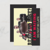 Concurrentie met Amerikaans football Bedankkaart (Voorkant / Achterkant)