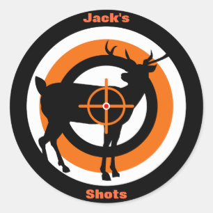 Concurrentiegerichte doelpatches ronde sticker