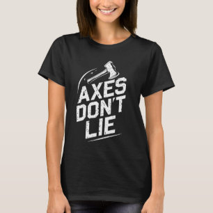 Concurrerende bijl gooien precisie bijl sport gooi t-shirt