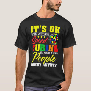 Concurrerende Puzzle Cube Smart People Hobby Speed T-shirt