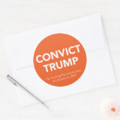 CONDAMNER ? Stickers TRUMP (Enveloppe)