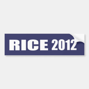CONDI RICE Verkiezingsartikelen Bumpersticker