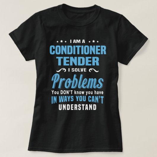 Conditioner Tender T-shirt (Design voorkant)