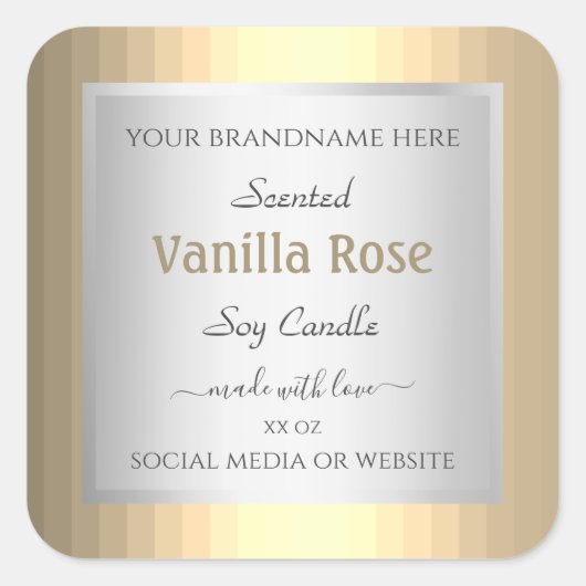 Conditionnement de produits modernes Étiquettes Co (Devant)