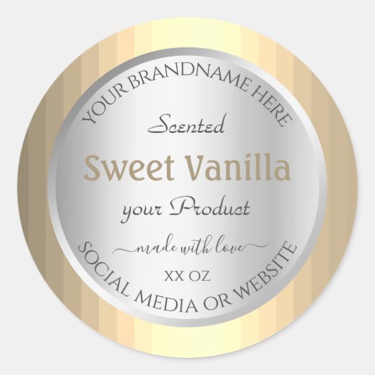 Conditionnement de produits modernes Étiquettes Co (Devant)