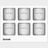 Conditionnement de produits tendance Étiquettes co (Feuille)