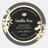 Conditionnement moderne noir et gris Étiquette Gol (Devant)