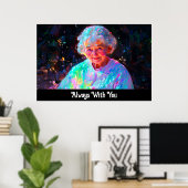 *~* Condoleance Betuiging - Hemelse Liefdevolle Om Poster (Thuiskantoor)