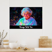 *~* Condoleance Betuiging - Hemelse Liefdevolle Om Poster (Keuken)