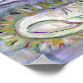 Condoleance Kunst Poster Print Spirit Kitty Kat (Hoek)