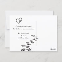 Condoleance met kattenverlies van dierenarts
