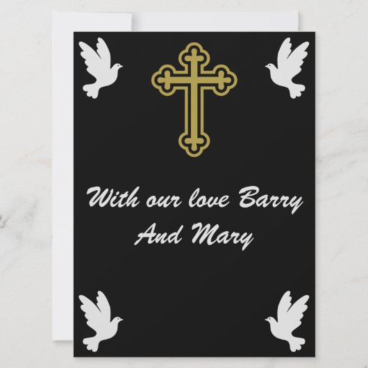 condoleancebericht vrouw (Achterkant)