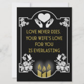 condoleancebericht vrouw (Voorkant)