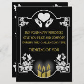 Condoleanceberichten (Voorkant / Achterkant)