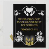 Condoleanceberichten (Voorkant / Achterkant)