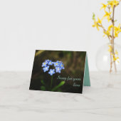 condoleancekaart kaart (Gele Bloem)