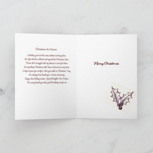 Condoleancekaart Kaart (Binnen)