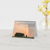 Condoleancekaart Kaart (Gele Bloem)