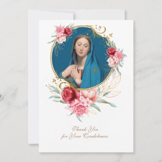 condoleances bedankkaart (Voorkant)