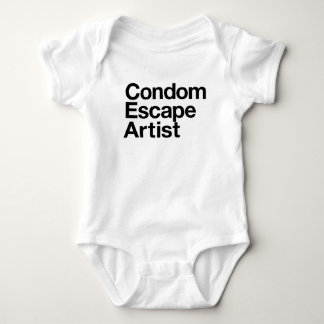 Condom Escape Artiest Humoureus-Baby Romper