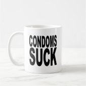 Condoms Suck Koffiemok (Links)