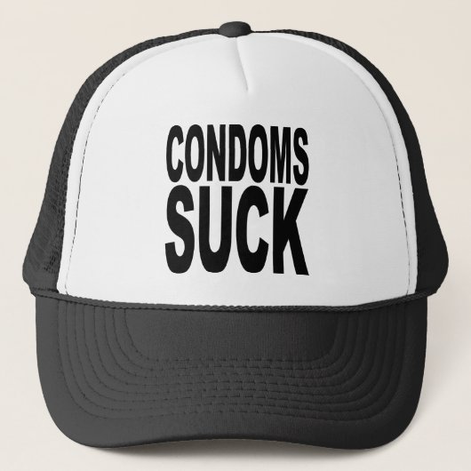 Condoms Suck Trucker Pet (Voorkant)