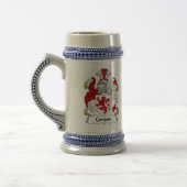 Condon Coat of Arms Stein - Family Crest Bierpul (Links)