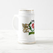 Condon Irish Shield Personalized Bierpul (Voorkant links)