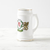 Condon Irish Shield Personalized Bierpul (Voorkant rechts)