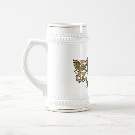 Condon Irish Shield Personalized Bierpul (Links)