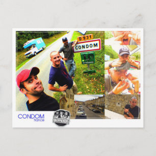 Condoom - Briefkaart