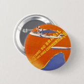 Condor ~ Brazillian Air Service Ronde Button 5,7 Cm (Voorkant /achterkant)