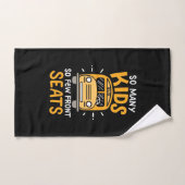 Conducteur de bus autant d'enfants (Serviette à main)