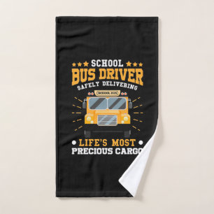 Conducteur de bus scolaire en toute sécurité