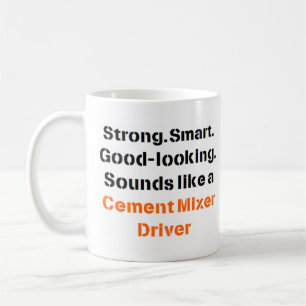 conducteur de mélangeur de ciment son Mug