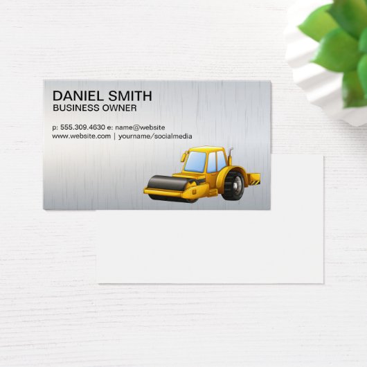 Conducteur de véhicule de construction à rouleaux (Bureau)