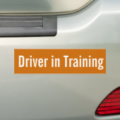 conducteur en formation autocollant pare-chocs de  (En voiture)