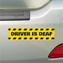 Conducteur est sourd Magnet pour voiture