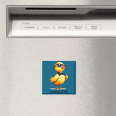 Conductor, Funny Duck Quote  Magneet (Insitu (Vaatwasser))