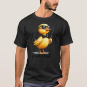 Conductor, Funny Duck Quote T-shirt (Voorkant)