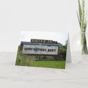 CONDUIRE DANS LES CARTES D'ANNIVERSAIRE DU FILM