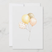 Conduire par Baby shower Invitation (Dos)