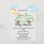 Conduire par Baby shower Invitation (Devant / Derrière)